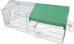 Boon Draadren Puntdak Met Zonnedoek 180 X 75 X 75 Cm 5 Boon Draadren Puntdak Met Zonnedoek 180 X 75 X 75 Cm -Dierenwereld Aanbiedingen Winkel 0204579 deur open