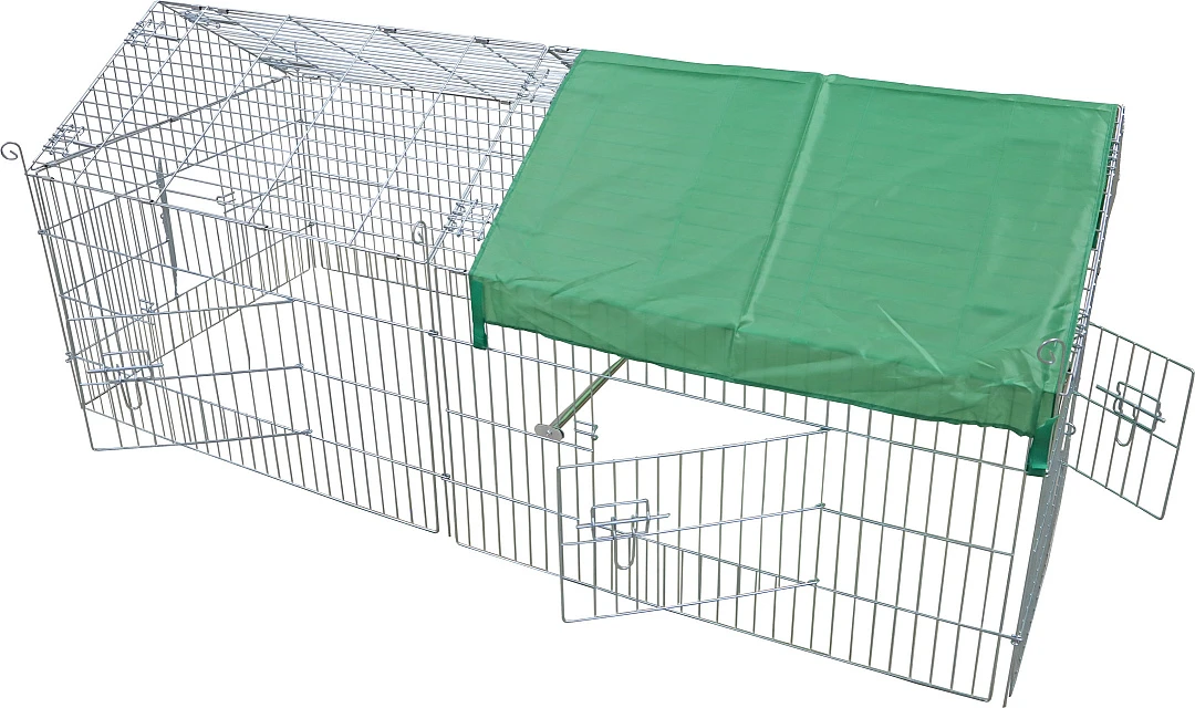 Boon Draadren Puntdak Met Zonnedoek 180 X 75 X 75 Cm 3 Boon Draadren Puntdak Met Zonnedoek 180 X 75 X 75 Cm - Afbeelding 3