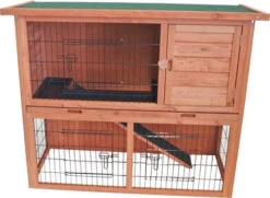 Boon Konijnenhok Met Plastic Lade En Ren 111 Cm