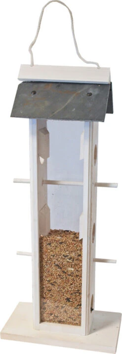 Boon Voedersilo 6-gaats Wit/leisteen