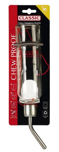 Classic Glazen Drinkfles -Dierenwereld Aanbiedingen Winkel 0800216 verp1