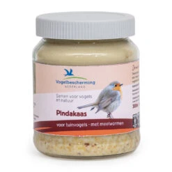 Pindakaas Voor Tuinvogels Met Meelwormen 330 Gr