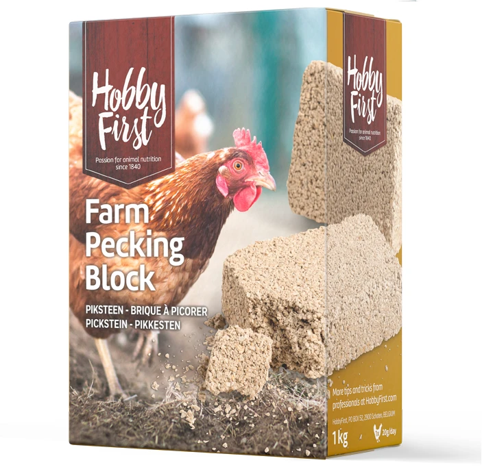 HobbyFirst Farm Pecking Block 1 Kg 1 HobbyFirst Farm Pecking Block 1 Kg