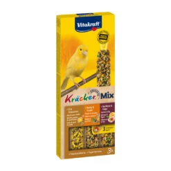 Vitakraft Kräcker Trio-Mix Kanarie - Ei/abrikoos/honing 3 St