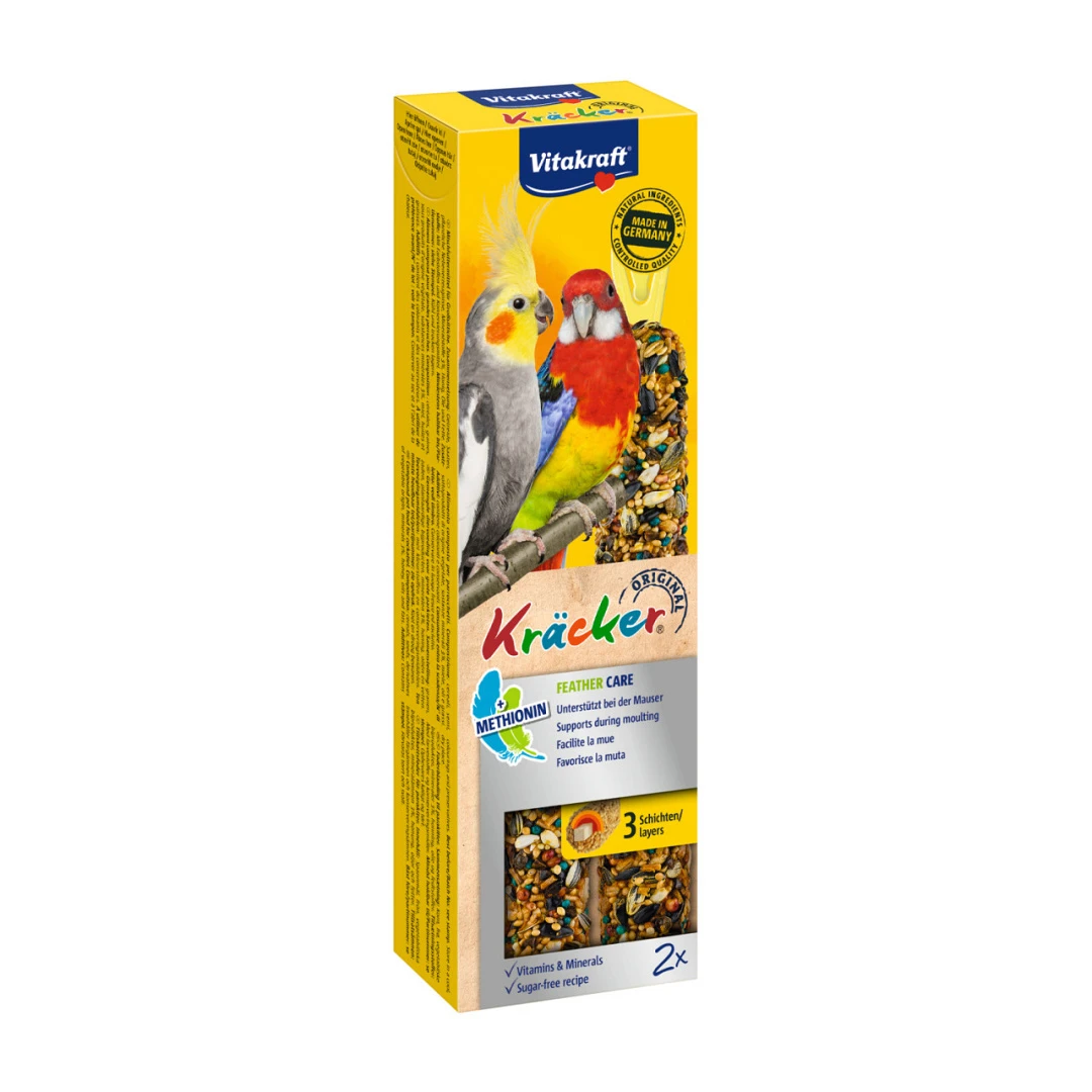 Vitakraft Kräcker Original Valkparkiet - Feather Care 2 St 1 Vitakraft Kräcker Original Valkparkiet - Feather Care 2 St