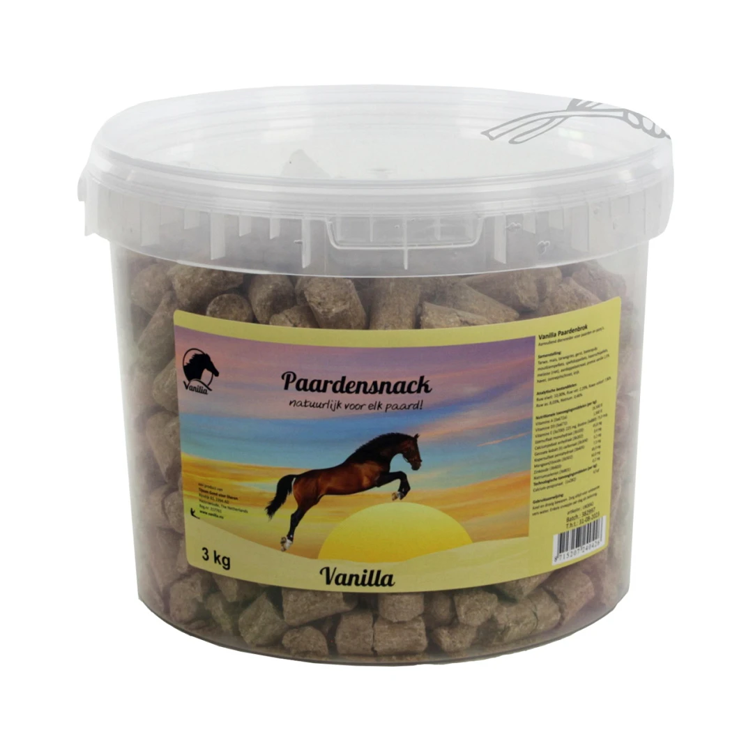 Vanilia Paardensnack Vanilla 3 Kg 1 Vanilia Paardensnack Vanilla 3 Kg