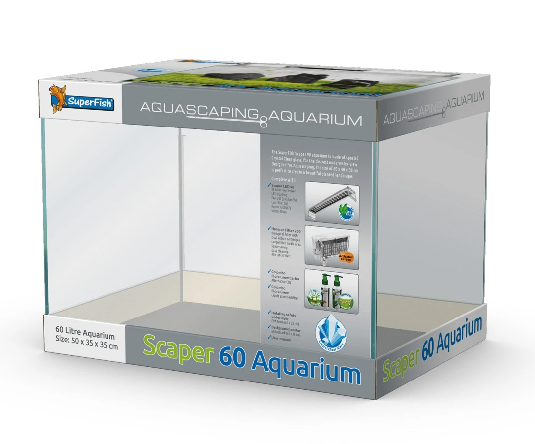 SuperFish Aquarium Scaper 60 1 SuperFish Aquarium Scaper 60