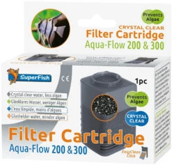 SuperFish Aqua-Flow 200/300 Crystal Clear Cartridge 1 St