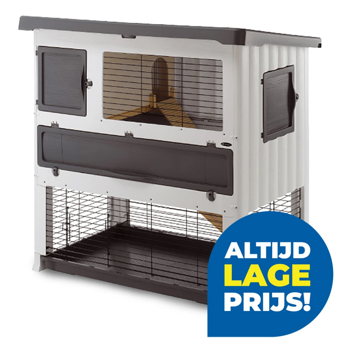 Ferplast Knaagdierverblijf Grand Lodge 140 Plus Grey 1 Ferplast Knaagdierverblijf Grand Lodge 140 Plus Grey