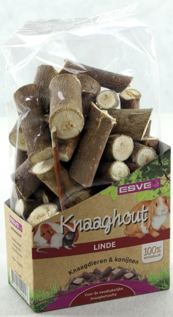 ESVE Knaaghout Linde Knaagdier 120 Gr 1 ESVE Knaaghout Linde Knaagdier 120 Gr