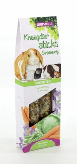 ESVE Knaagdiersticks Groenten Graanvrij 2 St
