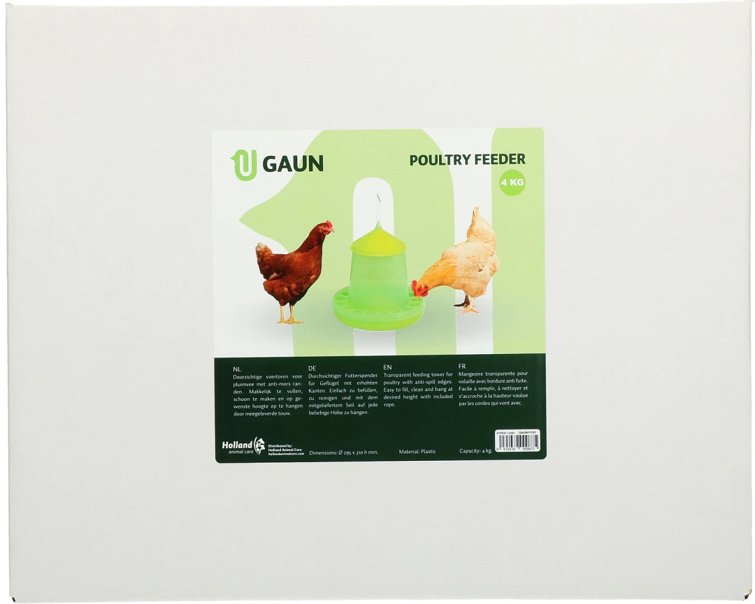 Gaun Pluimvee Voertoren Green Lemon 5 Gaun Pluimvee Voertoren Green Lemon - Afbeelding 5