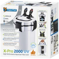 SuperFish Buitenfilter X-Pro 2000 UV -Dierenwereld Aanbiedingen Winkel N7031615