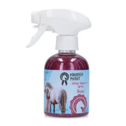Paardenpraat Glitter Glamour Spray Roze 250 Ml